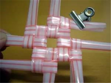 趣生活 | 用吸管巧做收納筐，好看還好用！