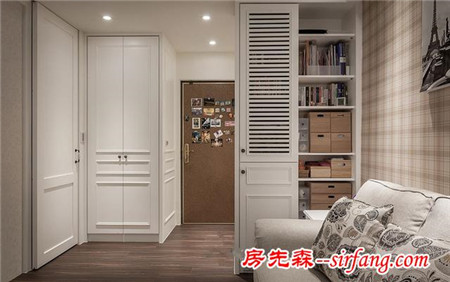 白色的温情，84平简约风格家居