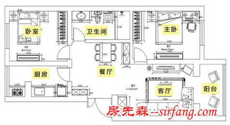 92平二手房玄关太奇葩 四面门洞如何加建餐厅？