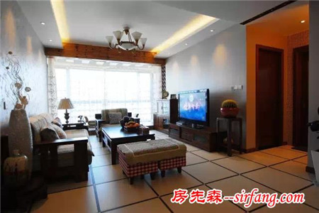 85㎡新中式 硬装8万你也可以！