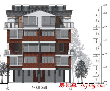 哥俩关系好，一起建双拼别墅、住四户人家，让人羡慕