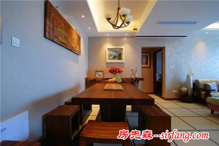85㎡新中式 硬装8万你也可以！