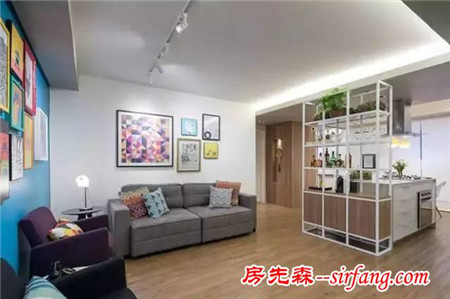 70平現(xiàn)代兩居，小空間更能體現(xiàn)大智慧