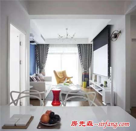 单身女青年的80㎡闺房 充满阳光和质感