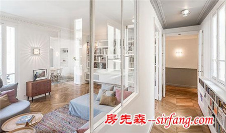 巴黎公寓翻新 为老房子注入新的生命