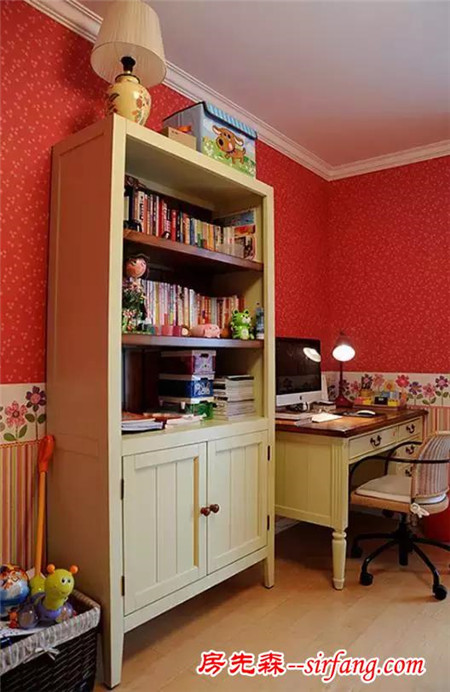 儿童房的书柜竟能这样漂亮实用，合肥的爸妈们赶紧挑一个！