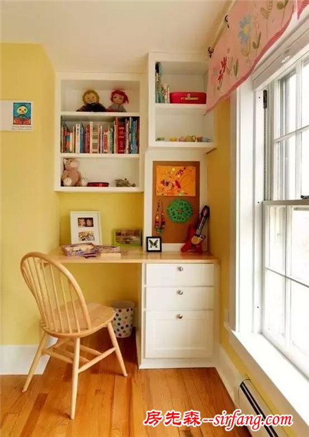 儿童房的书柜竟能这样漂亮实用，合肥的爸妈们赶紧挑一个！