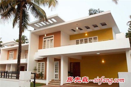 农村建房案例参考 热带风格2层小别墅 含装修实景
