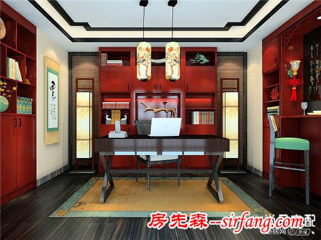 創(chuàng)意小書房裝修效果圖欣賞