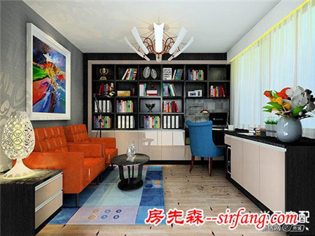 創(chuàng)意小書房裝修效果圖欣賞
