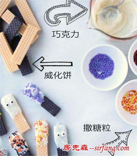 搞怪创意小食超实用DIY，大人小孩都爱吃