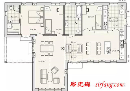 2套占地130平的平层别墅，25万造好实用接地气