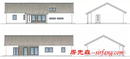 2套占地130平的平层别墅，25万造好实用接地气