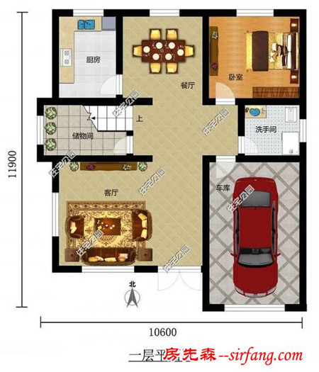 两套新农村3层自建房图纸对比，你更喜欢哪个？