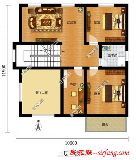 两套新农村3层自建房图纸对比，你更喜欢哪个？