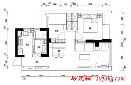 60㎡紧凑温馨小家，实用又好看！