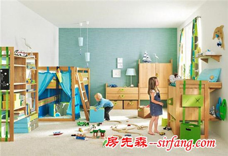 兒童房布置原則——一切為了孩子