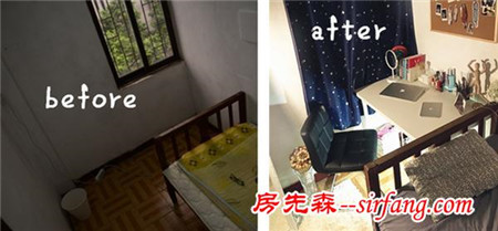 情侶自己動(dòng)手改造出高品味出租屋
