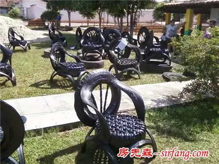 創(chuàng)意改變生活舊輪胎該怎么用？99%的人都不懂！
