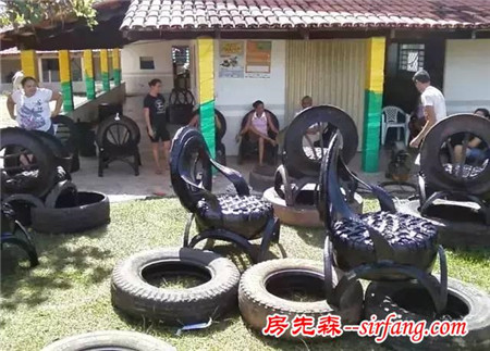 創(chuàng)意改變生活舊輪胎該怎么用？99%的人都不懂！