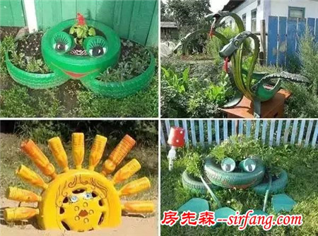 創(chuàng)意改變生活舊輪胎該怎么用？99%的人都不懂！