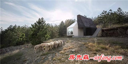 10万元自建房美式风格中国格调2层小别墅