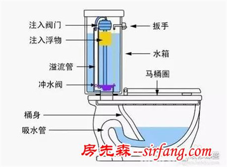 马桶的知识及选购注意事项