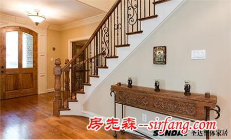 圣达整木家居之楼梯：踱步间彰显本色生活