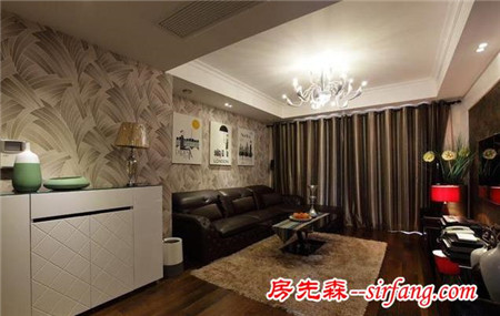 晒完工照简单贴墙纸，却让新家精致漂亮，朋友都说美