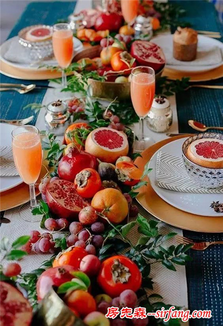 30种 简单实用的感恩节餐桌布置精选