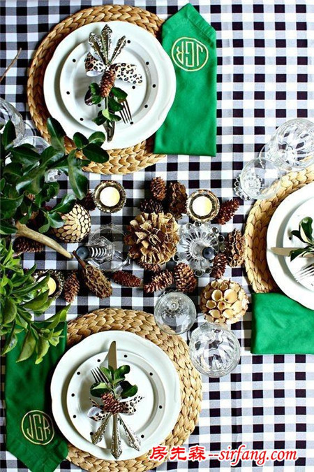 30种 简单实用的感恩节餐桌布置精选