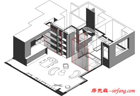 喜欢灰色调的时尚舒适？那就来看看这间台北公寓吧