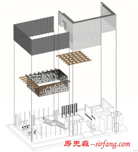 新作 | 方磊：三个盒子相遇的空间 层次交错的别样之美