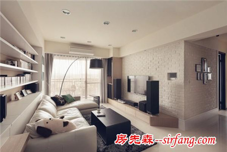 客厅装修建材：最好能够选择颜色比较明快的