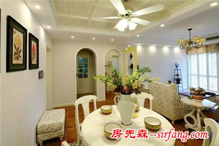实案 | 85㎡美式田园雅居，纯粹舒适的浪漫时光~