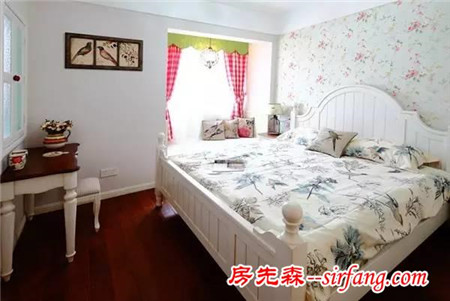 实案 | 85㎡美式田园雅居，纯粹舒适的浪漫时光~
