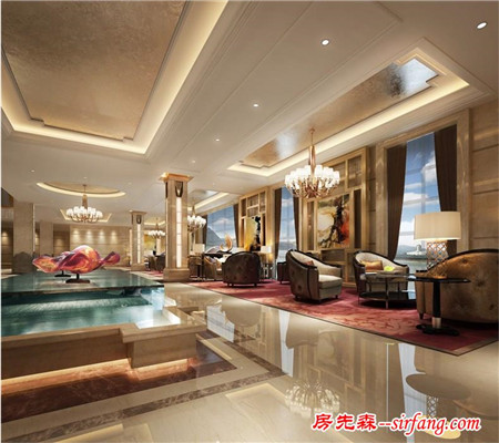 雍容華貴的現(xiàn)代售樓處設(shè)計(jì)，說是高級會所我都相信啊