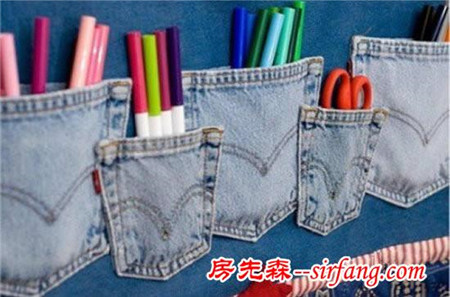 家居DIY:废旧牛仔裤改造 diy牛仔裤教程