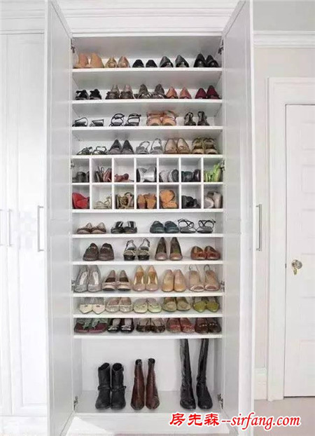 近百张鞋柜效果图，总有几张适合你。