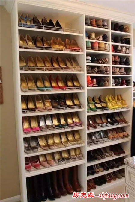 近百张鞋柜效果图，总有几张适合你。