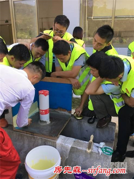 居众装饰参观雨虹惠州生产基地