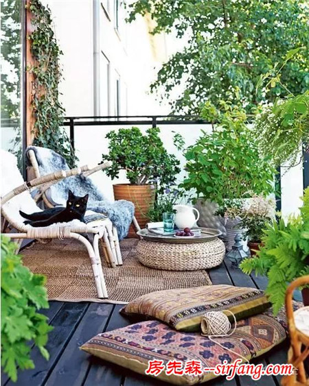 你家阳台只晒衣服，他家的却美成花园！
