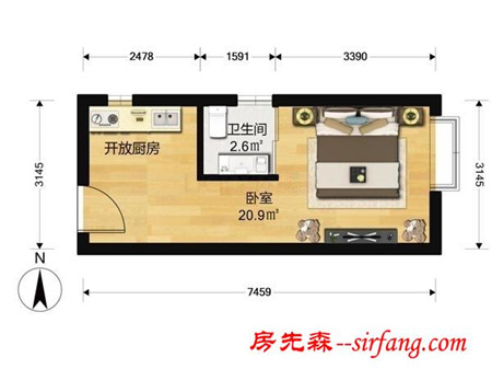 空间太小生存艰难折叠家具告诉你小户型偷空间！