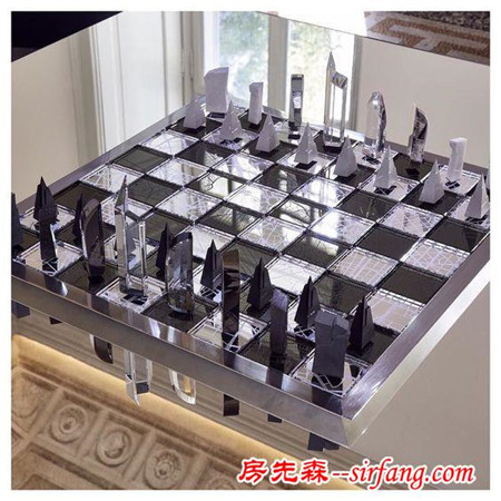 从现实秒变冰雪奇缘，你只差件施华洛世奇水晶家具