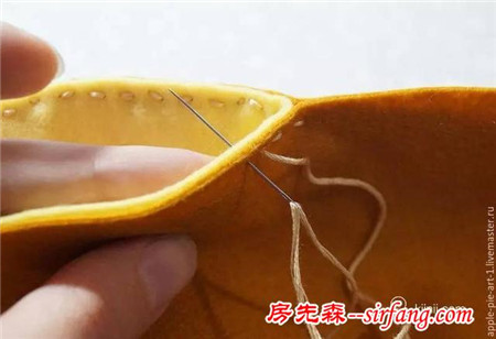 diy手工制作羊毛毡狐狸手偶玩具