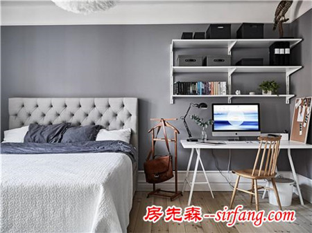 70平户型完美利用 打造让人迷恋的北欧风