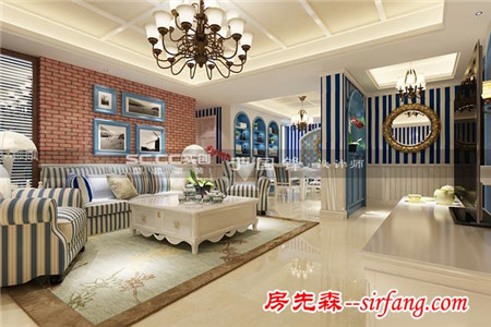 重口味的地中海，双鱼座最喜欢的蓝┃青岛滨海城市装修
