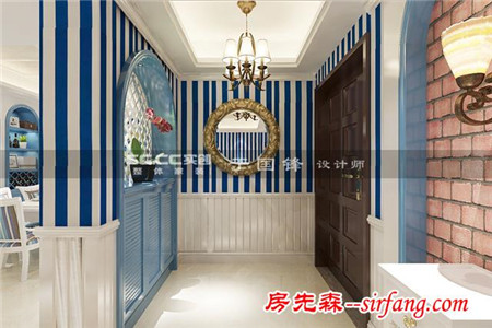 重口味的地中海，双鱼座最喜欢的蓝┃青岛滨海城市装修