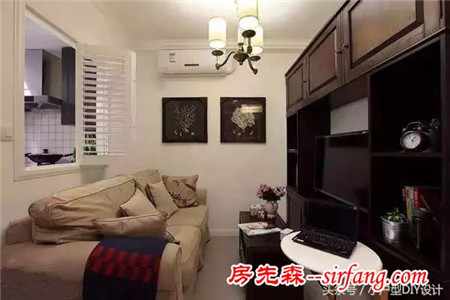 50㎡老房翻新，小空间变身小三居！