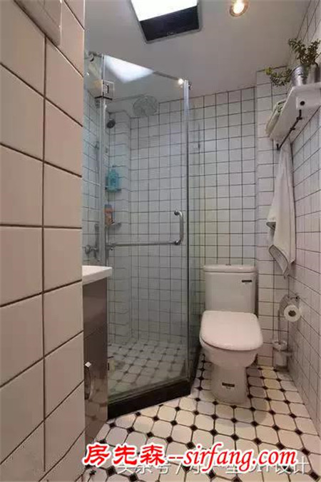 50㎡老房翻新，小空间变身小三居！